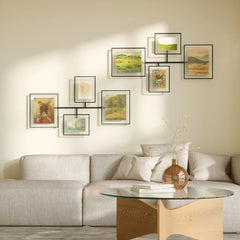 Flute Wall Picture Frames, Set of 4